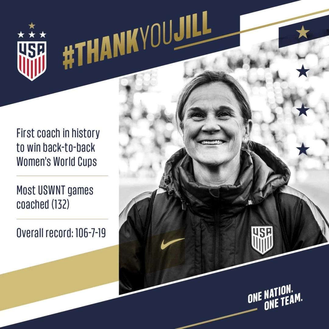 Jill Ellis Farewell to the Winningest Coach in US Soccer History