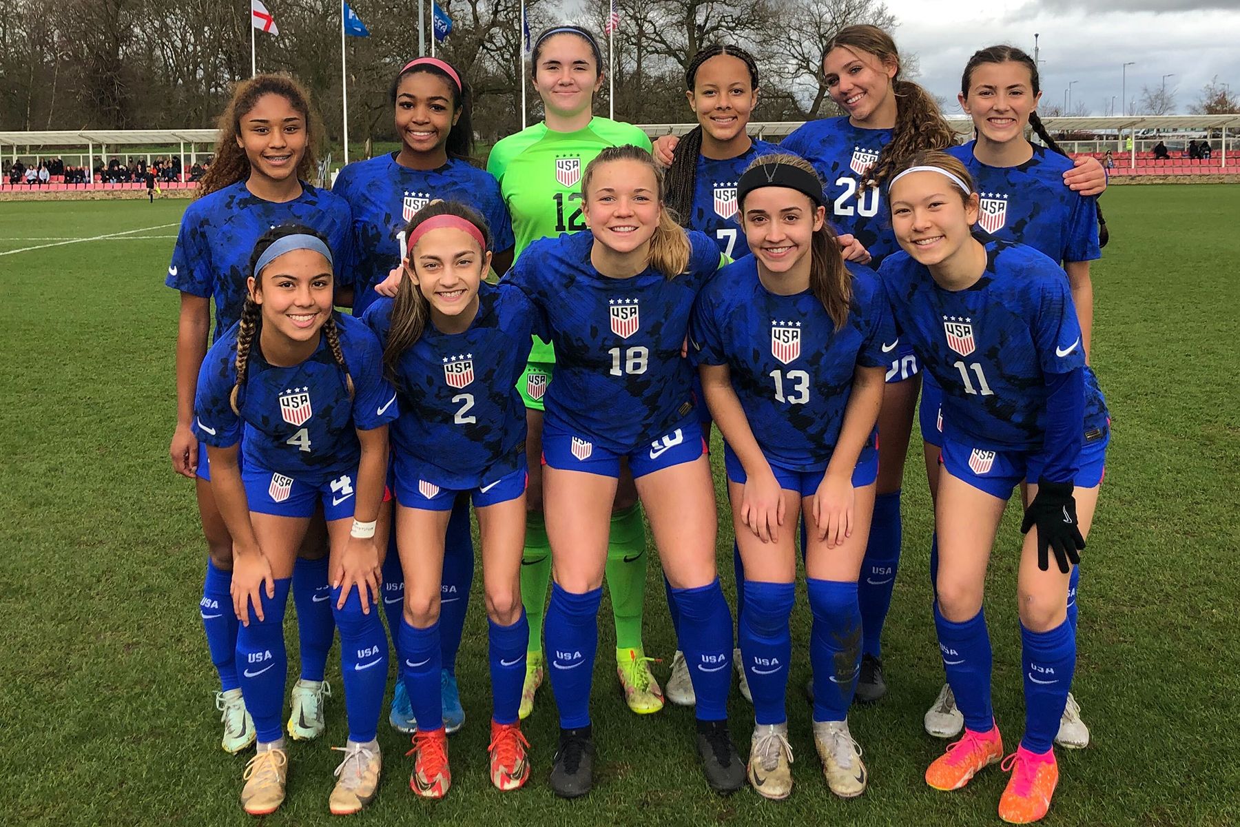 U.S. U17 Women’s Youth National Team Defeats England 31 To Complete