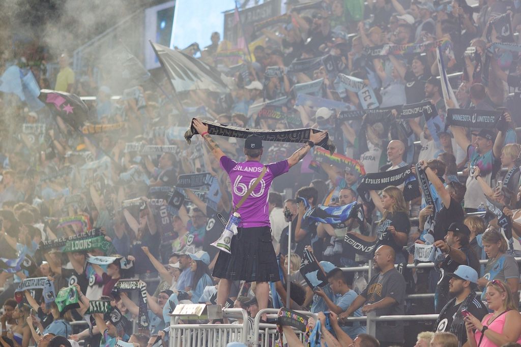 The fans at the Allianz give MNUFC that extra bit of momentum