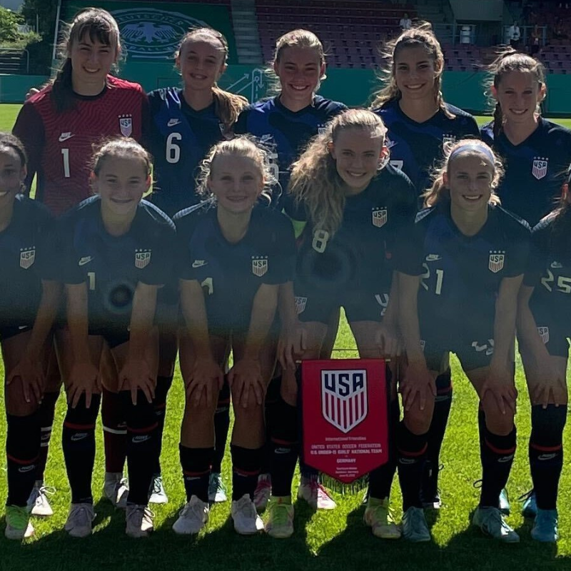 U.S. U-15 WYNT Comes From Behind To Defeat Germany 3-1 And Sweep Two-Game European Tour