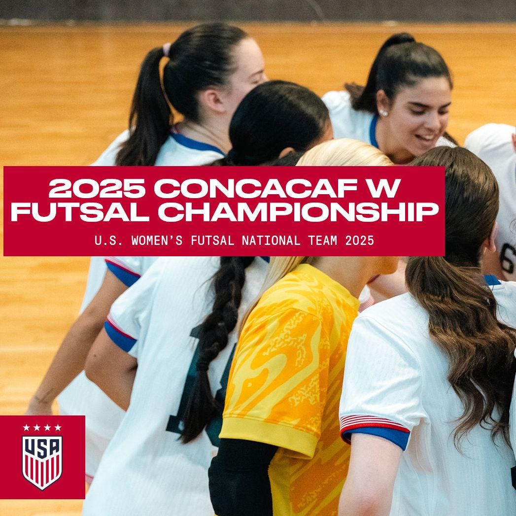 Diego Burato Selects 14-Player U.S. Women’s Futsal National Team Roster for 2025 Concacaf W Futsal Championship in Guatemala