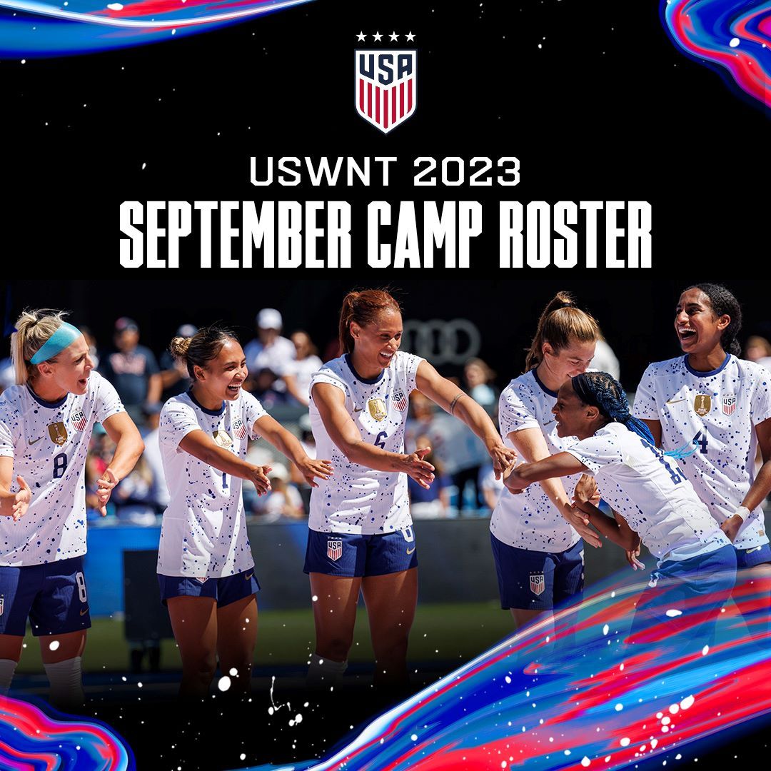 Kilgore Names 27 Player USWNT Training Camp Roster for September Friendlies Against South Africa