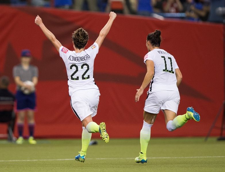 Meghan Klingenberg, Ali Krieger