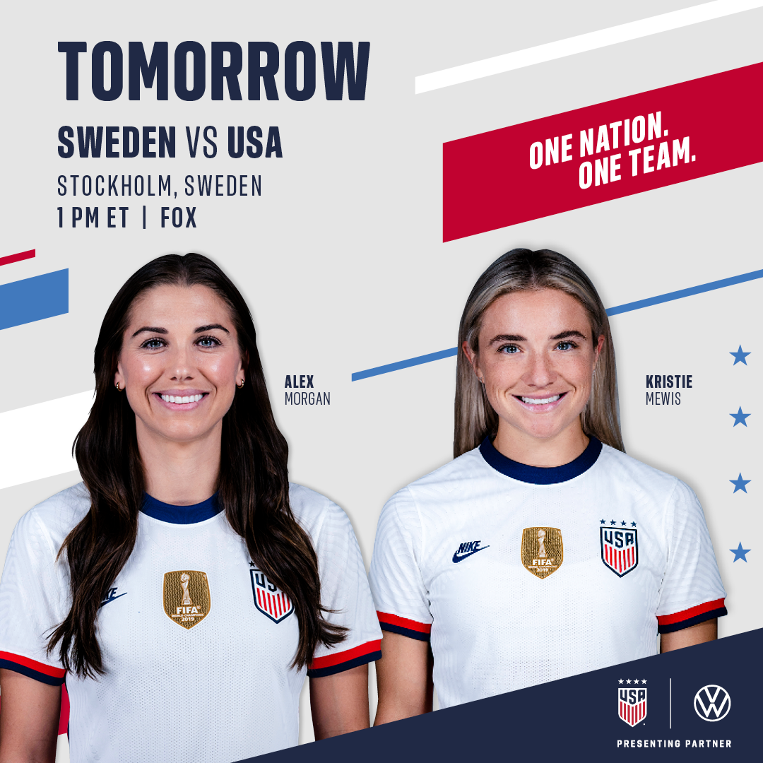 International Friendly USWNT vs Sweden Preview Schedule TV Channels Start Time