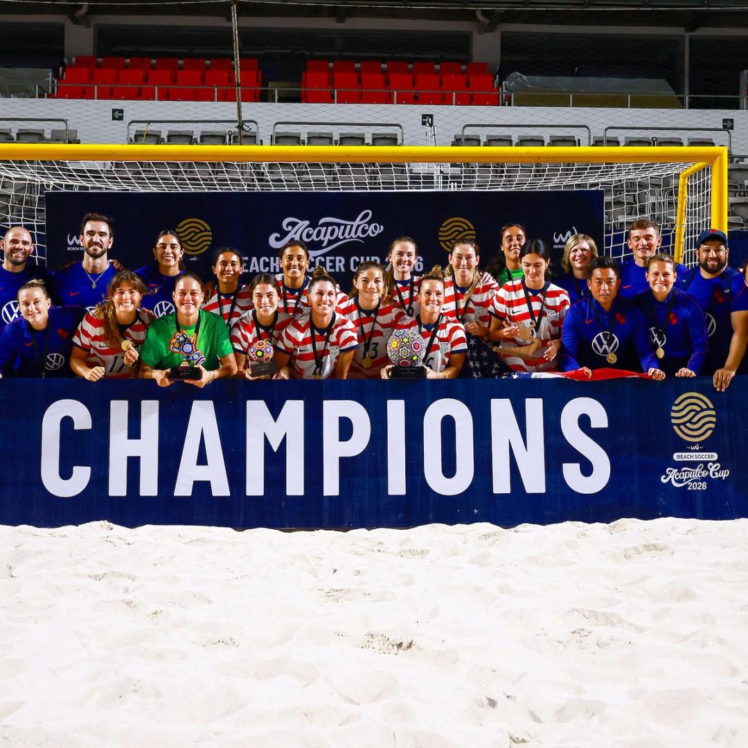 Beach WNT Claims Third Acapulco Beach Soccer Cup With Wins Against Brazil, Mexico And Japan