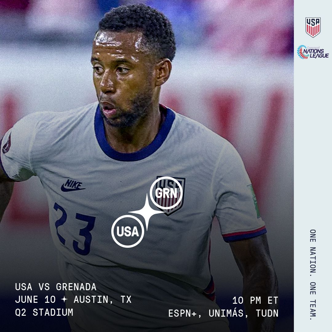 Concacaf Nations League USMNT vs Grenada Preview TV Channels Start Time Standings