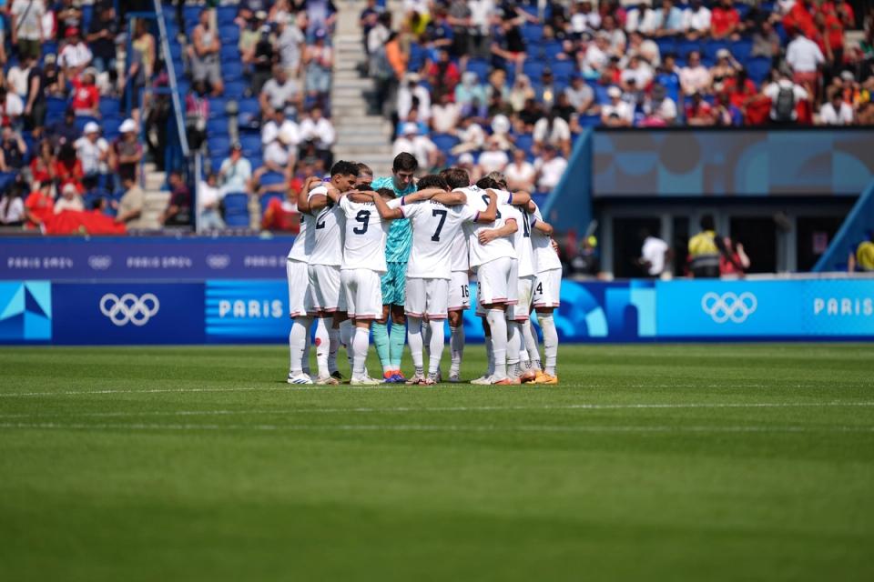 The U.S. Men's Olympic Soccer Team huddled on the field against Morocco​​​​‌﻿‍﻿​‍​‍‌‍﻿﻿‌﻿​‍‌‍‍‌‌‍‌﻿‌‍‍‌‌‍﻿‍​‍​‍​﻿‍‍​‍​‍‌﻿​﻿‌‍​‌‌‍﻿‍‌‍‍‌‌﻿‌​‌﻿‍‌​‍﻿‍‌‍‍‌‌‍﻿﻿​‍​‍​‍﻿​​‍​‍‌‍‍​‌﻿​‍‌‍‌‌‌‍‌‍​‍​‍​﻿‍‍​‍​‍‌‍‍​‌﻿‌​‌﻿‌​‌﻿​​‌﻿​﻿​﻿‍‍​‍﻿﻿​‍﻿﻿‌﻿‌‌‌﻿​﻿‌﻿​﻿‌‍‌‍​‍﻿‍‌﻿​﻿‌‍​‌‌‍﻿‍‌‍‍‌‌﻿‌​‌﻿‍‌​‍﻿‍‌﻿​﻿‌﻿‌​‌﻿‌‌‌‍‌​‌‍‍‌‌‍﻿﻿​‍﻿﻿‌‍‍‌‌‍﻿‍‌﻿‌​‌‍‌‌‌‍﻿‍‌﻿‌​​‍﻿﻿‌‍‌‌‌‍‌​‌‍‍‌‌﻿‌​​‍﻿﻿‌‍﻿‌‌‍﻿﻿‌‍‌​‌‍‌‌​﻿﻿‌‌﻿​​‌﻿​‍‌‍‌‌‌﻿​﻿‌‍‌‌‌‍﻿‍‌﻿‌​‌‍​‌‌﻿‌​‌‍‍‌‌‍﻿﻿‌‍﻿‍​﻿‍﻿‌‍‍‌‌‍‌​​﻿﻿‌‌‍​﻿​﻿‌﻿‌‍‌​‌‍‌​​﻿‌﻿​﻿​‍‌‍‌‍​﻿‍​​‍﻿‌‌‍​﻿‌‍‌‌‌‍​‍​﻿‌﻿​‍﻿‌​﻿‌​​﻿‌‌​﻿‌‌‌‍‌‍​‍﻿‌​﻿‍​​﻿‍‌​﻿​‍​﻿​‍​‍﻿‌​﻿​‍​﻿​‌​﻿‌﻿​﻿​​‌‍‌‍​﻿‌​​﻿‌﻿‌‍​‌​﻿​‍‌‍‌‌‌‍‌‍​﻿​​​﻿‍﻿‌﻿‌​‌﻿‍‌‌﻿​​‌‍‌‌​﻿﻿‌‌﻿​﻿‌﻿‌​‌‍﻿﻿‌﻿​‍‌﻿‍‌​﻿‍﻿‌﻿​​‌‍​‌‌﻿‌​‌‍‍​​﻿﻿‌‌‍​﻿‌‍﻿﻿‌‍﻿‍‌﻿‌​‌‍‌‌‌‍﻿‍‌﻿‌​​‍‌‌​﻿‌‌‌​​‍‌‌﻿﻿‌‍‍﻿‌‍‌‌‌﻿‍‌​‍‌‌​﻿​﻿‌​‌​​‍‌‌​﻿​﻿‌​‌​​‍‌‌​﻿​‍​﻿​‍‌‍‌‌​﻿‌‍​﻿‍‌‌‍‌​​﻿​﻿​﻿​‌​﻿‌​‌‍​﻿‌‍‌‌​﻿‌﻿‌‍‌‍​﻿‌‌​‍‌‌​﻿​‍​﻿​‍​‍‌‌​﻿‌‌‌​‌​​‍﻿‍‌‍‍‌‌‍﻿‌‌‍​‌‌‍‌﻿‌‍‌‌‌​﻿‌‌‍﻿﻿‌‍​‍‌‍‍‌‌‍﻿​‌‍‌‌​‍﻿‍‌‍​‌‌‍﻿​‌﻿‌​​﻿﻿﻿‌‍​‍‌‍​‌‌﻿​﻿‌‍‌‌‌‌‌‌‌﻿​‍‌‍﻿​​﻿﻿‌‌‍‍​‌﻿‌​‌﻿‌​‌﻿​​‌﻿​﻿​‍‌‌​﻿​﻿‌​​‌​‍‌‌​﻿​‍‌​‌‍​‍‌‌​﻿​‍‌​‌‍‌﻿‌‌‌﻿​﻿‌﻿​﻿‌‍‌‍​‍﻿‍‌﻿​﻿‌‍​‌‌‍﻿‍‌‍‍‌‌﻿‌​‌﻿‍‌​‍﻿‍‌﻿​﻿‌﻿‌​‌﻿‌‌‌‍‌​‌‍‍‌‌‍﻿﻿​‍‌‍‌‍‍‌‌‍‌​​﻿﻿‌‌‍​﻿​﻿‌﻿‌‍‌​‌‍‌​​﻿‌﻿​﻿​‍‌‍‌‍​﻿‍​​‍﻿‌‌‍​﻿‌‍‌‌‌‍​‍​﻿‌﻿​‍﻿‌​﻿‌​​﻿‌‌​﻿‌‌‌‍‌‍​‍﻿‌​﻿‍​​﻿‍‌​﻿​‍​﻿​‍​‍﻿‌​﻿​‍​﻿​‌​﻿‌﻿​﻿​​‌‍‌‍​﻿‌​​﻿‌﻿‌‍​‌​﻿​‍‌‍‌‌‌‍‌‍​﻿​​​‍‌‍‌﻿‌​‌﻿‍‌‌﻿​​‌‍‌‌​﻿﻿‌‌﻿​﻿‌﻿‌​‌‍﻿﻿‌﻿​‍‌﻿‍‌​‍‌‍‌﻿​​‌‍​‌‌﻿‌​‌‍‍​​﻿﻿‌‌‍​﻿‌‍﻿﻿‌‍﻿‍‌﻿‌​‌‍‌‌‌‍﻿‍‌﻿‌​​‍‌‌​﻿‌‌‌​​‍‌‌﻿﻿‌‍‍﻿‌‍‌‌‌﻿‍‌​‍‌‌​﻿​﻿‌​‌​​‍‌‌​﻿​﻿‌​‌​​‍‌‌​﻿​‍​﻿​‍‌‍‌‌​﻿‌‍​﻿‍‌‌‍‌​​﻿​﻿​﻿​‌​﻿‌​‌‍​﻿‌‍‌‌​﻿‌﻿‌‍‌‍​﻿‌‌​‍‌‌​﻿​‍​﻿​‍​‍‌‌​﻿‌‌‌​‌​​‍﻿‍‌‍‍‌‌‍﻿‌‌‍​‌‌‍‌﻿‌‍‌‌‌​﻿‌‌‍﻿﻿‌‍​‍‌‍‍‌‌‍﻿​‌‍‌‌​‍﻿‍‌‍​‌‌‍﻿​‌﻿‌​​‍​‍‌﻿﻿‌