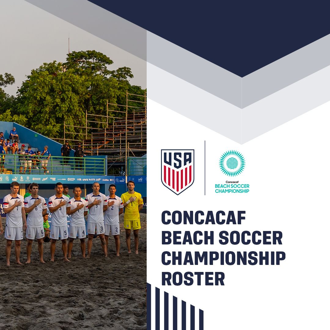 Beach MNT 2023 Concacaf Beach Soccer Championship Roster