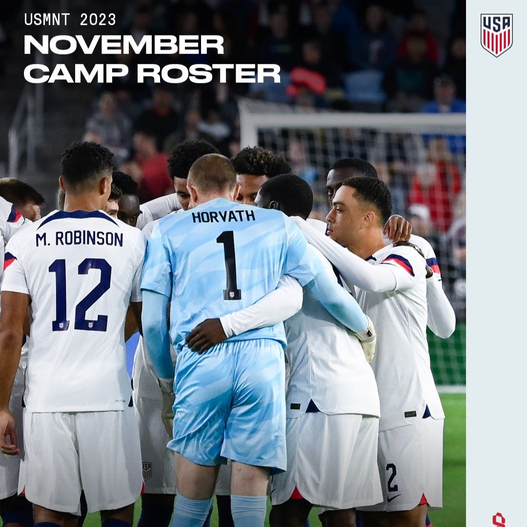 Berhalter Selects 24-Player USMNT Training Camp Roster Ahead of Concacaf Nations League Quarterfinals against Trinidad & Tobago