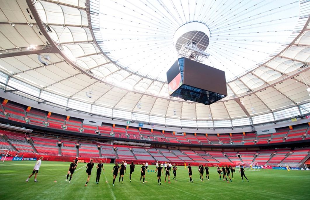 WNT all Players training, Vancouver 