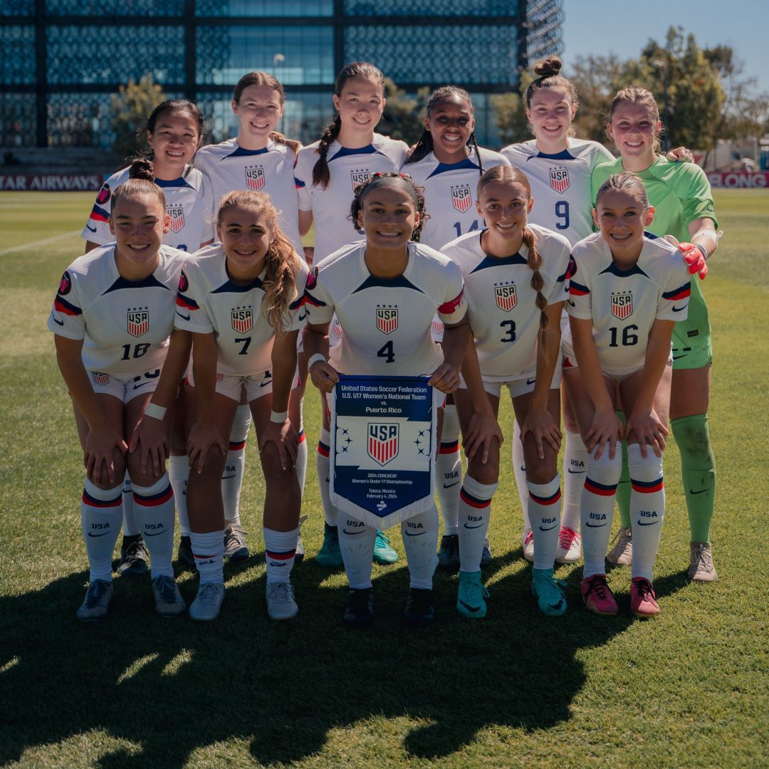 U.S. U-17 Women’s Youth National Team Defeats Puerto Rico 3-1 on Matchday Two at Concacaf Women’s U-17 Championship