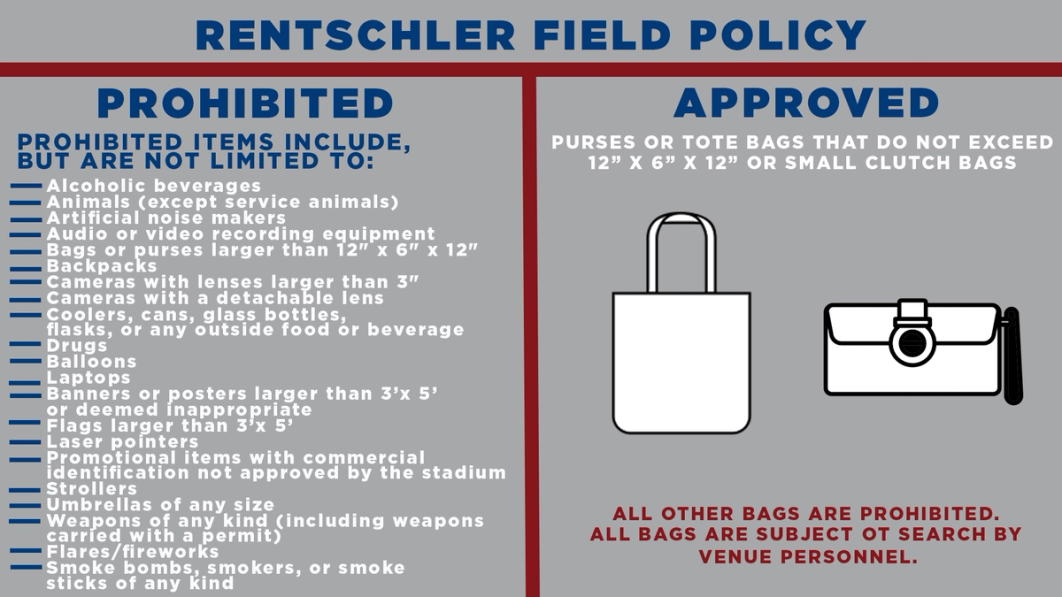 Rentschler field policy