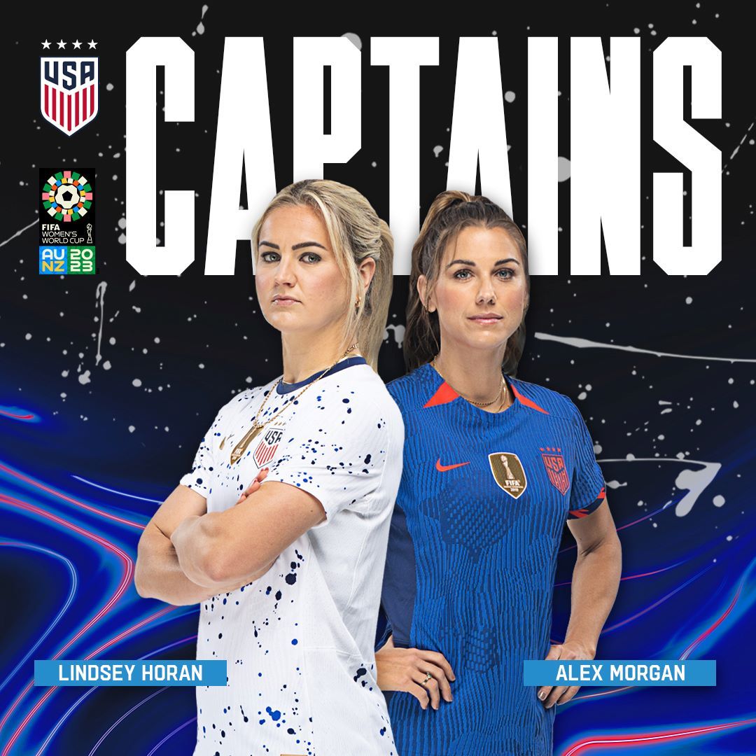 Lindsey Horan and Alex Morgan Named USWNT Captains Ahead of 2023 FIFA Womens World Cup