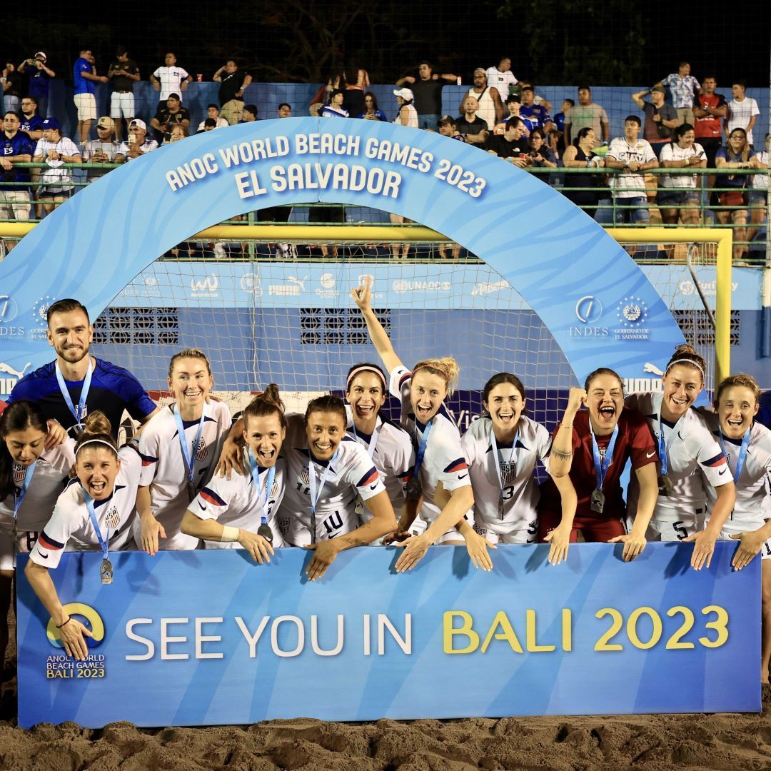 U.S. Women’s Beach Soccer National Team Qualifies For World Beach Games With Second-Place Finish At Qualifying Tournament In El Salvador