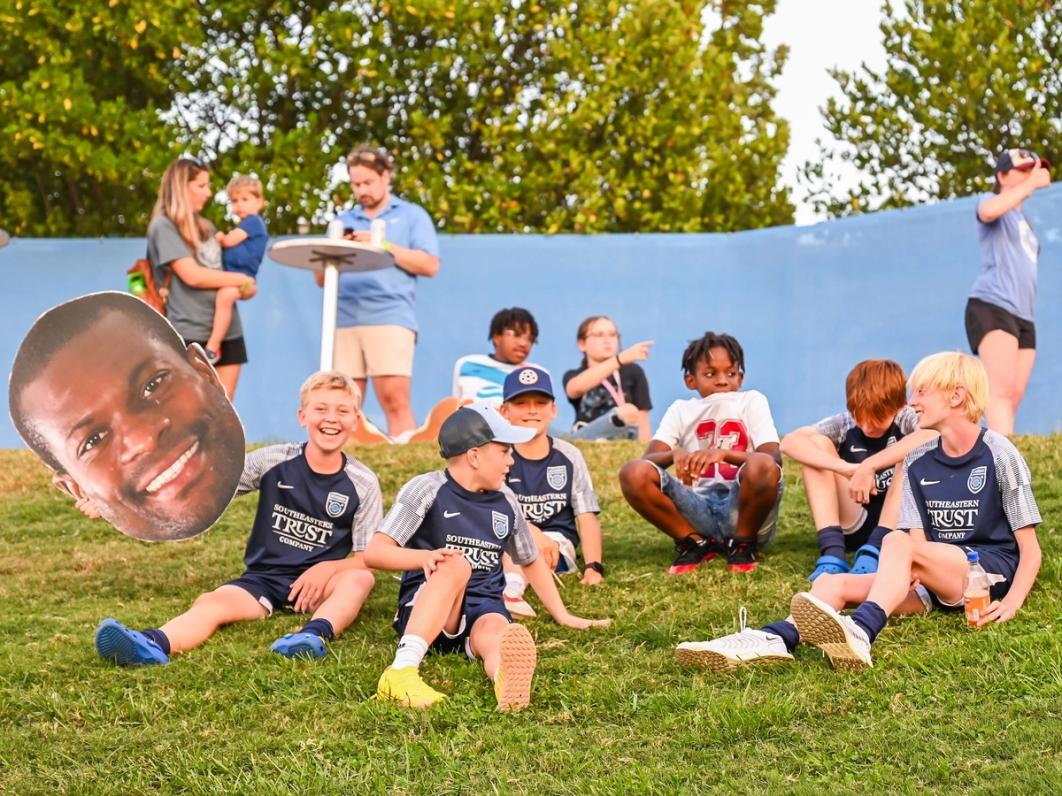 Chattanooga fans supporting Richard Dixon | Image Credit: Chattanooga FC