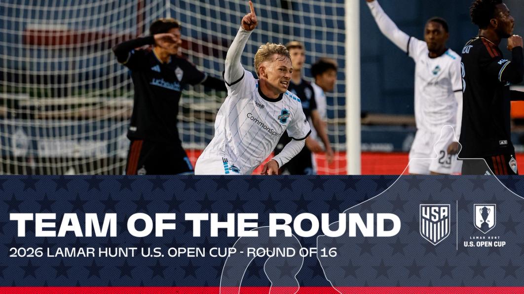 2026 U.S. Open Cup Team of the Round - Round of 16