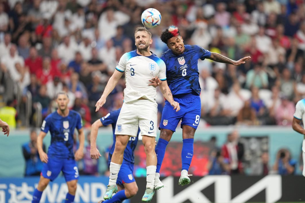 The United States against England in the 2022 FIFA World Cup