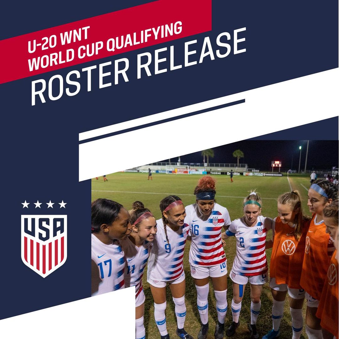 Harvey Names USA Roster for 2020 Concacaf Women’s Under-20 Championship in Dominican Republic