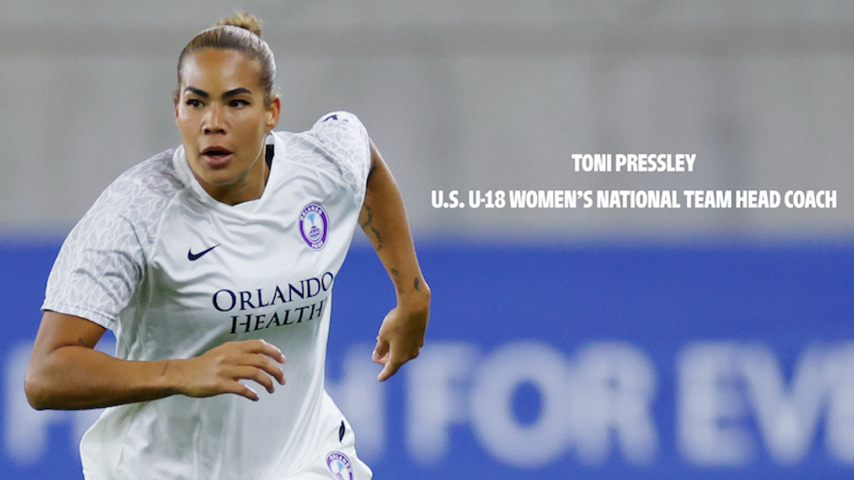 Former U.S. Youth National Team Player Toni Pressley Named Head Coach of U.S. Under-18 Women’s National Team  