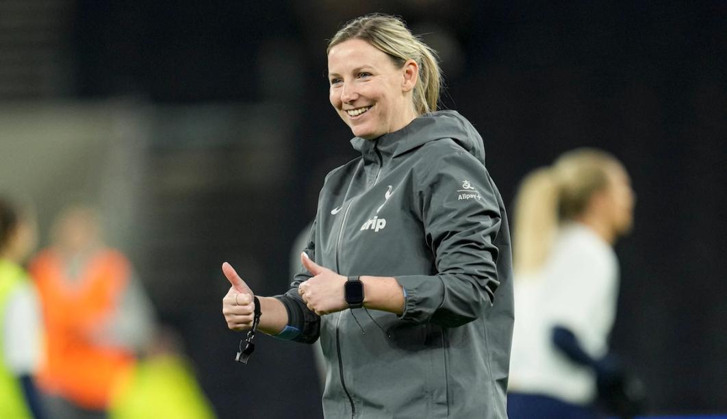 Vicky Jepson gives thumbs up