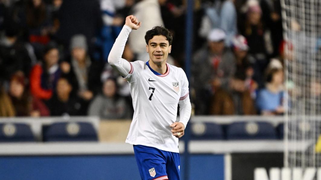 USMNT midfielder Gio Reyna