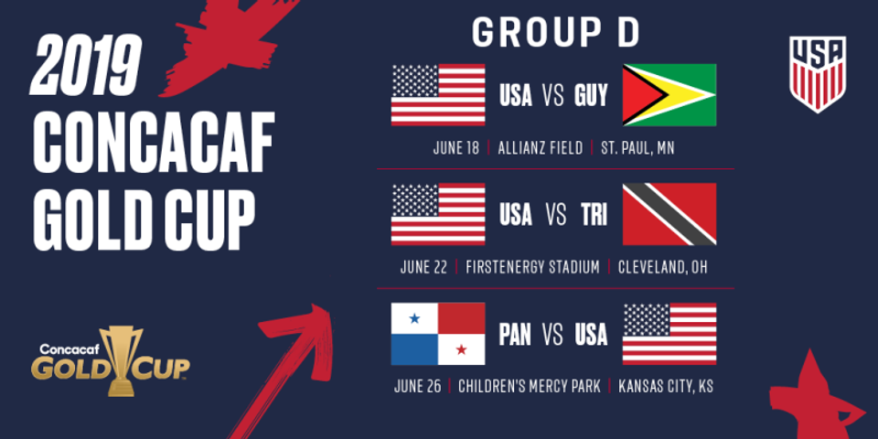 2019 Gold Cup Group D