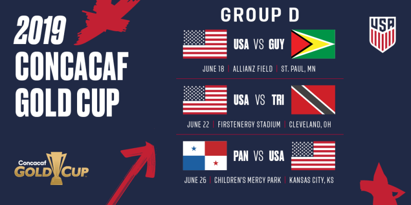 2019 Gold Cup Group D
