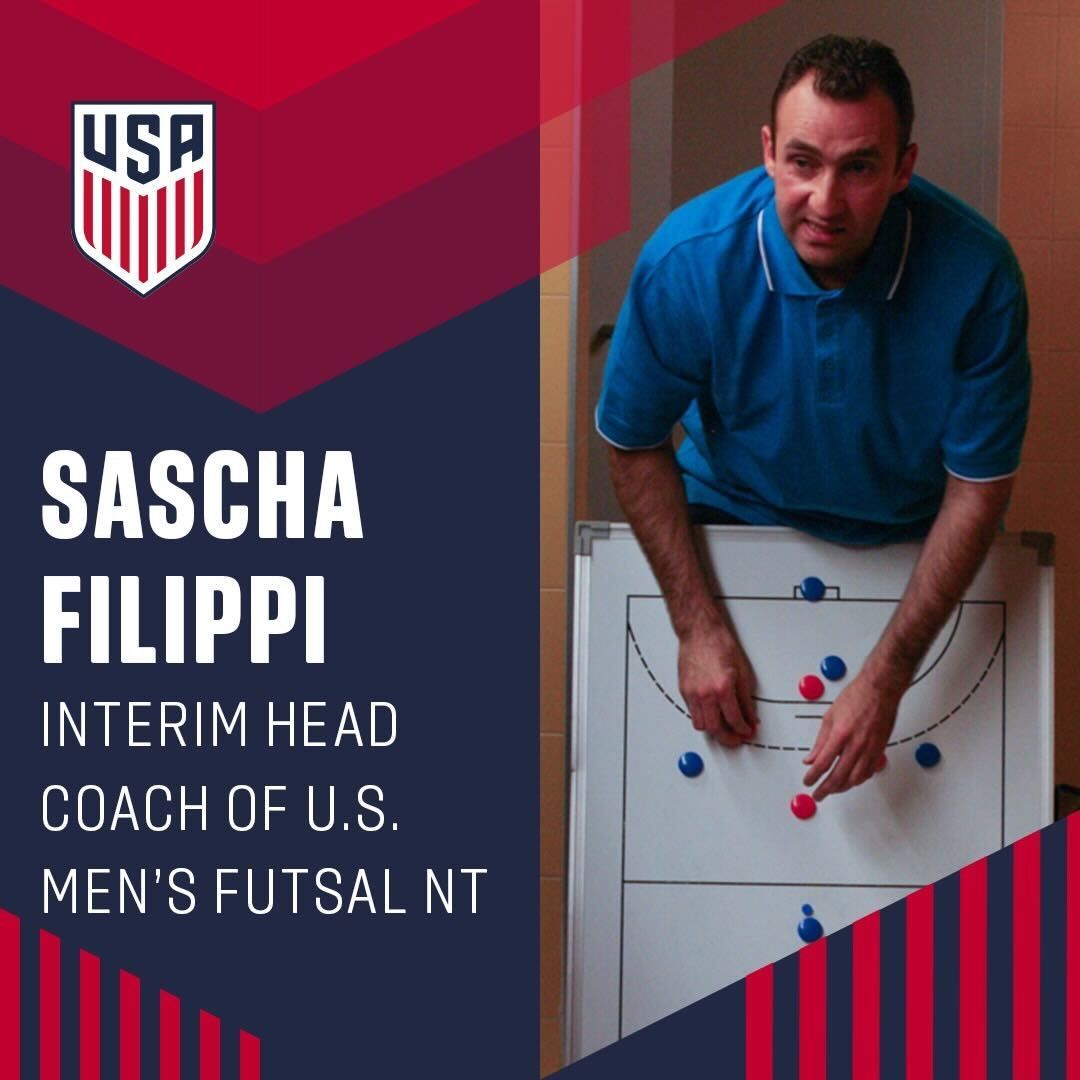 Sascha Filippi Named Interim Head Coach of US Mens Futsal National Team