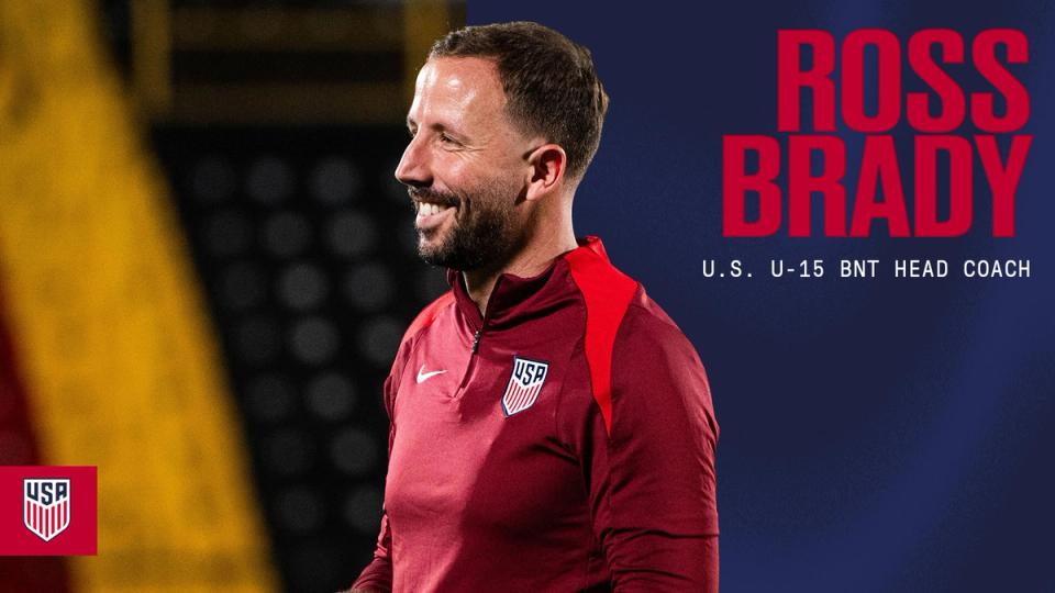 Ross Brady US U15 BNT Head Coach