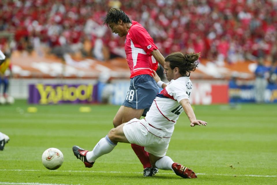 Drawing the Host Nation to Set Off Quarterfinal Run (2002)