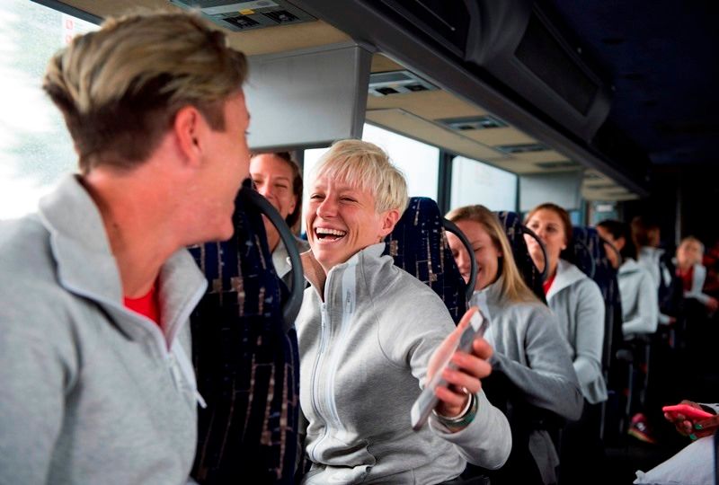 Abby Wambach, Megan Rapinoe