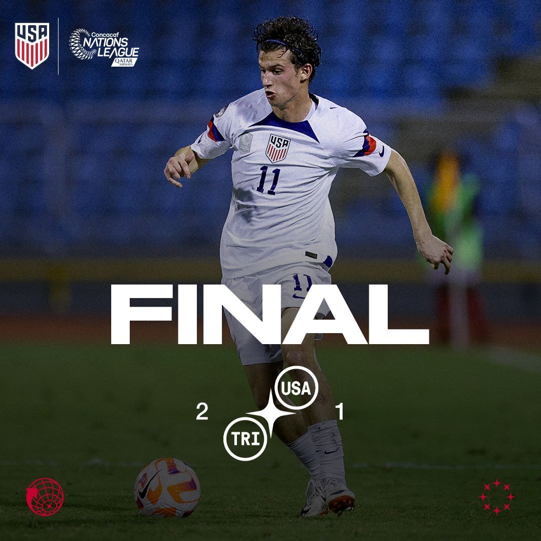 Defender Antonee Robinson Scores in First Half as U.S. Men’s National Team Takes Two-Leg Series against Trinidad & Tobago 4-2 on Aggregate to Advance to 2024 Copa America and Concacaf Nations League Semifinals
