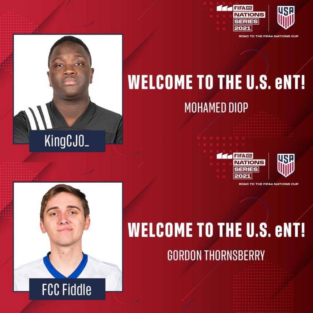 FCC_Fiddle and KingCJ10 Will Represent eNational Team in 2021 After Winning U.S. Soccer eNT Open