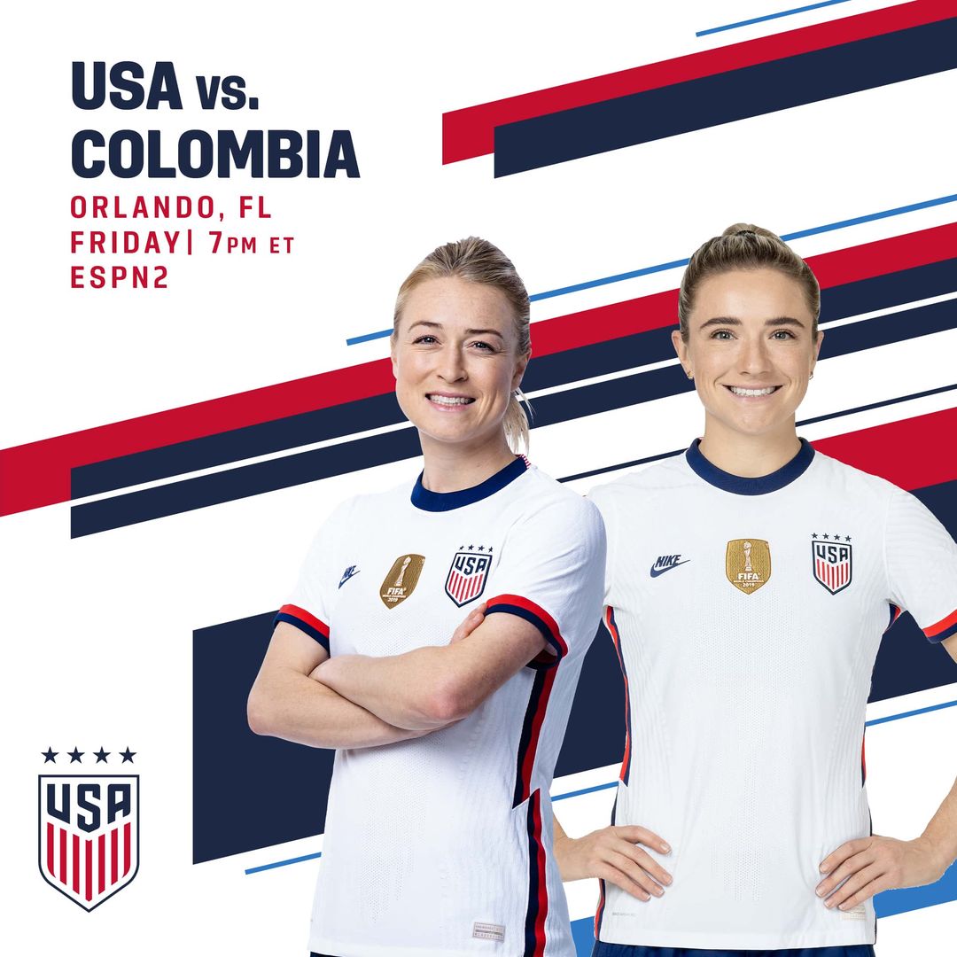 Preview: USWNT Faces Colombia to Complete Two-game Set