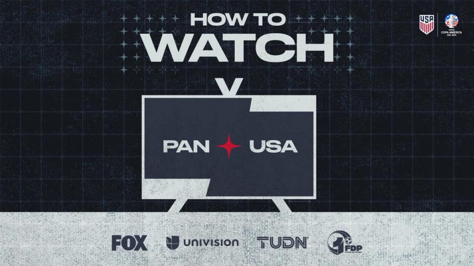 Graphic with text How to Watch PAN USA FOX Univision TUDN and FDP Radio