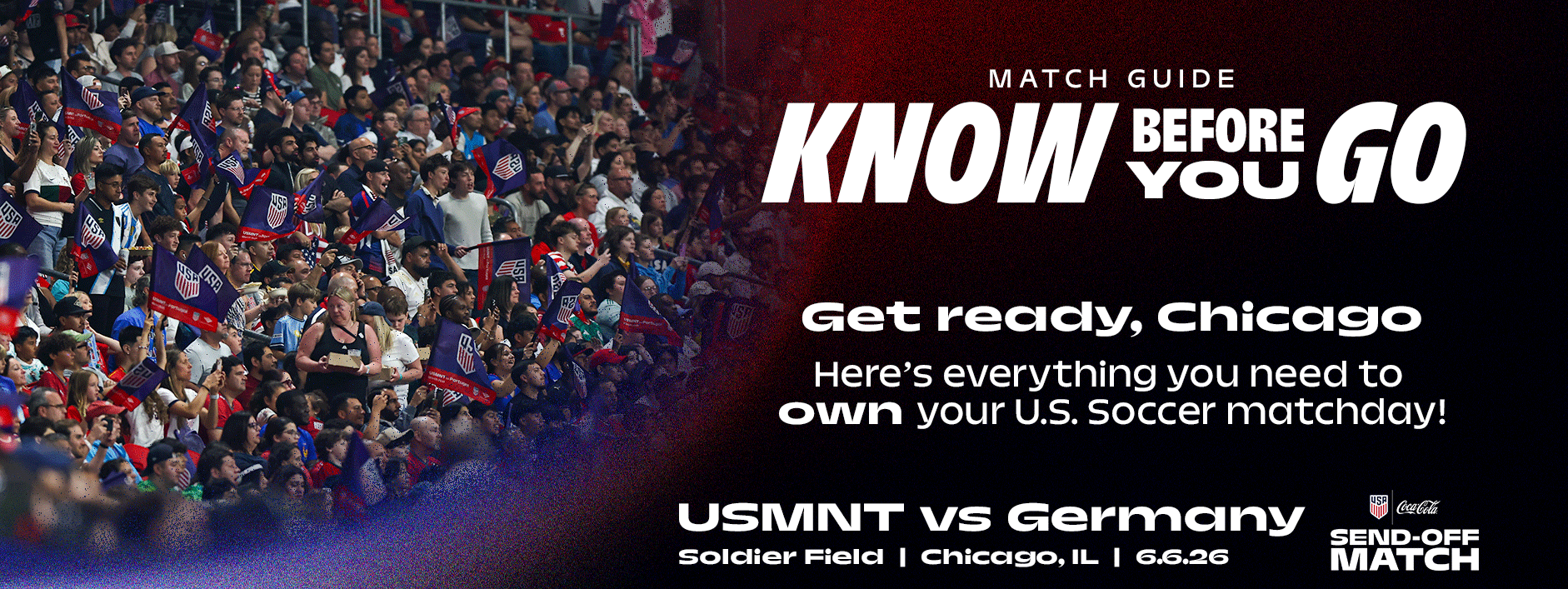 Know Before You Go - USMNT vs. Germany - Chicago, Illinois - June 6, 2026