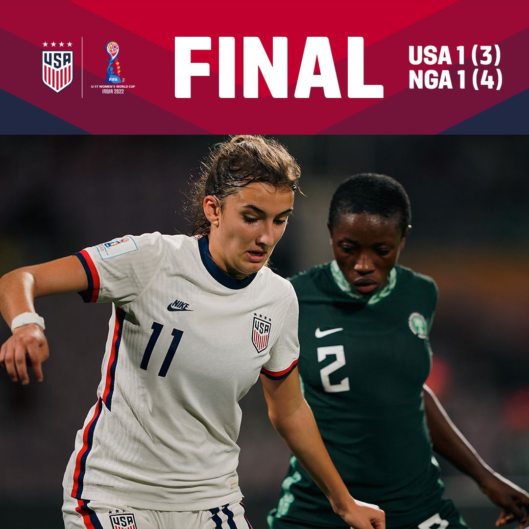 2022 FIFA U17 Womens World Cup USA 1 Nigeria 1 Match Report Stats and Group Standings