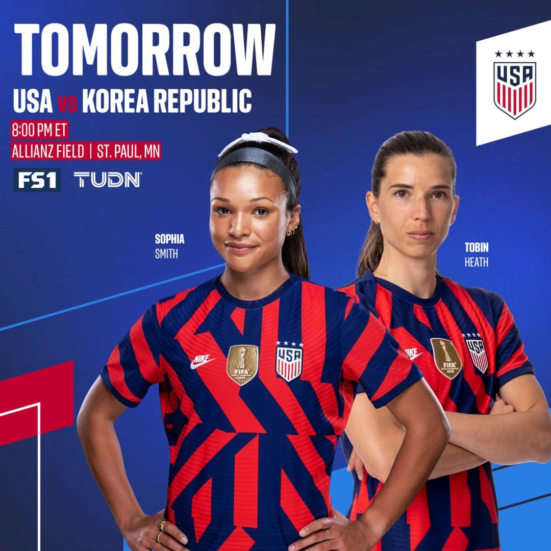 international friendly uswnt vs Korea Republic oct 26 Preview Schedule TV Channels Start Time