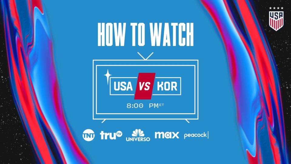 how to watch usa vs kor 8 pm et tnt trutv universo max peacock