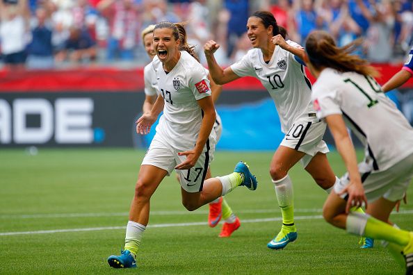 Heath reflected on her 2015 FIFA Women’s World Cup goal ahead of her induction into the National Soccer Hall of Fame
