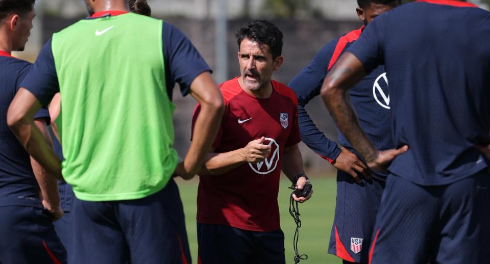 Jésus Pérez at USMNT training