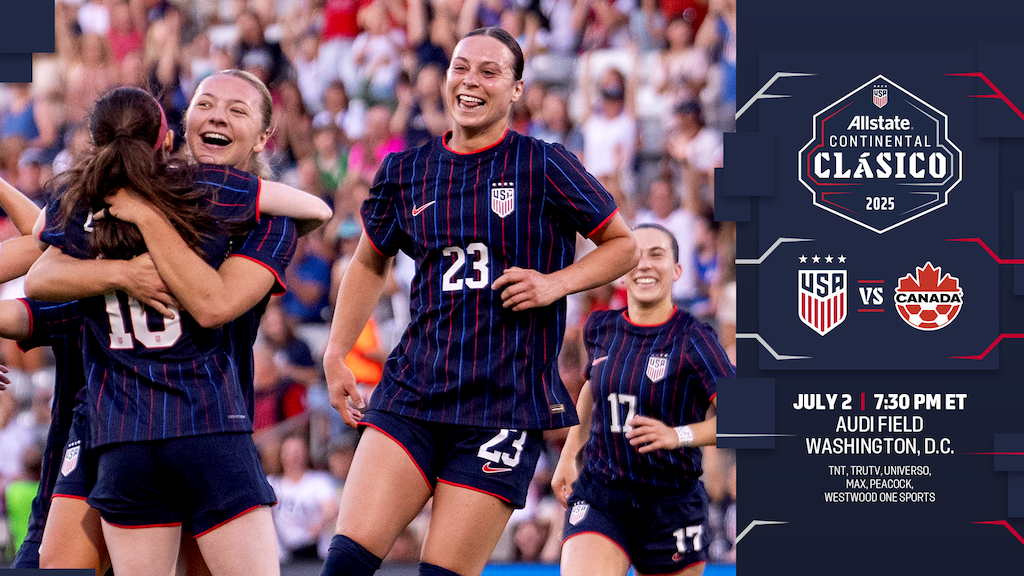 Match Preview: USWNT vs. Canada in Allstate Continental Clásico