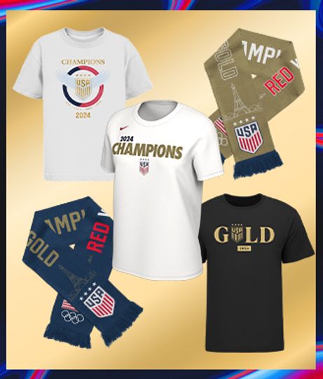 THE USWNT ARE GOLD MEDALISTS