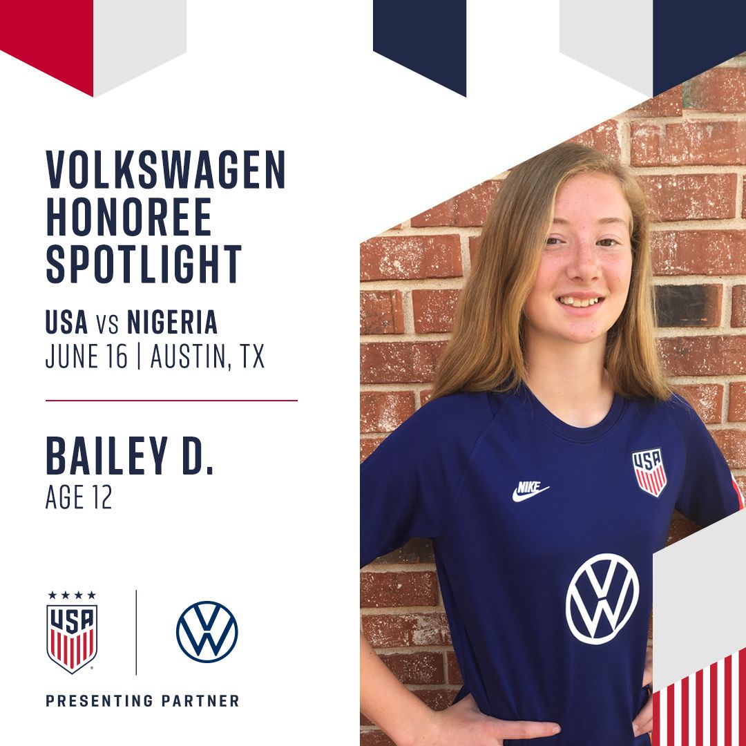 Volkswagen Honoree Spotlight: Bailey D.