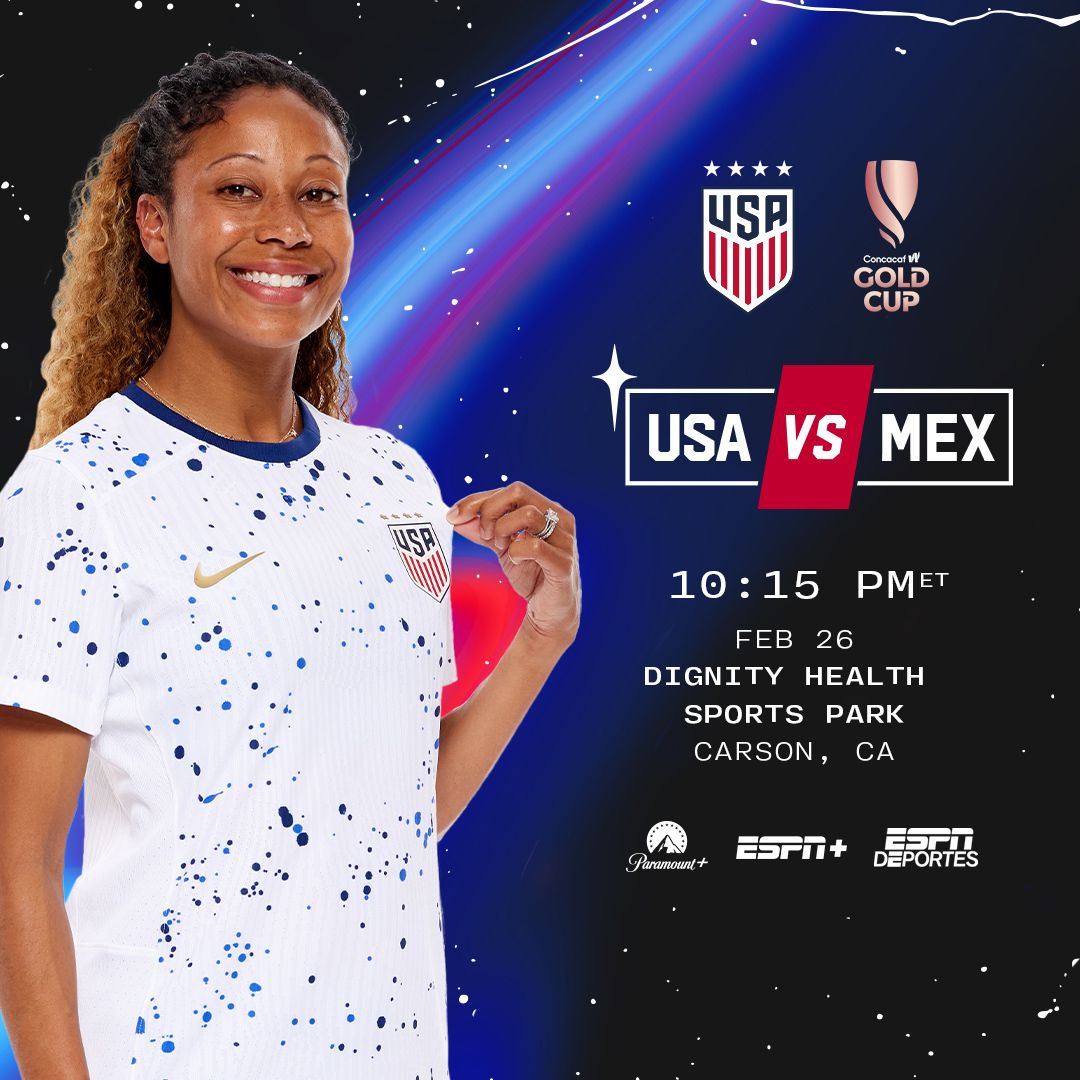 USWNT Faces Mexico in Group Stage Finale at W Gold Cup