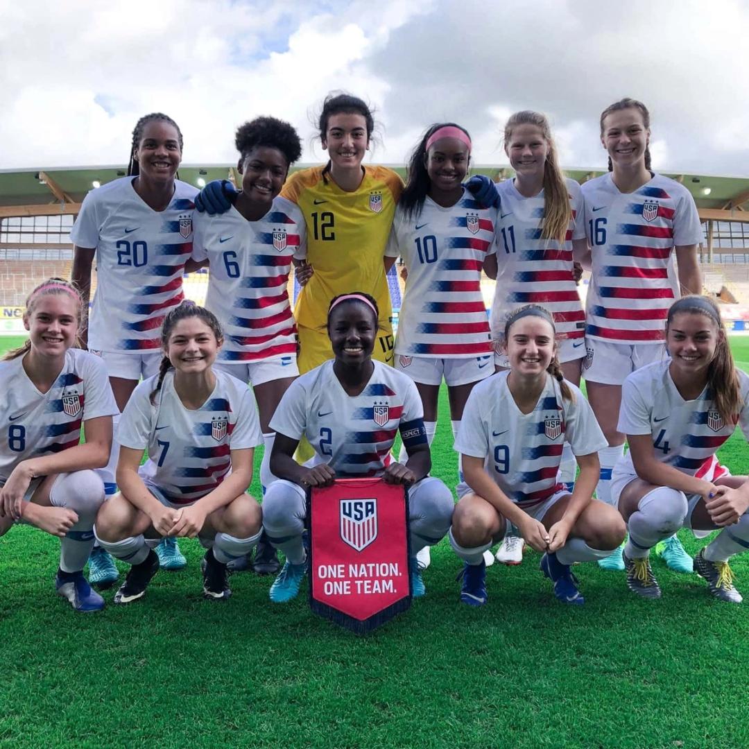 Copy of US U17 WNT Draws 1 1 With Germany To Finish Friendly Tournament In Sweden