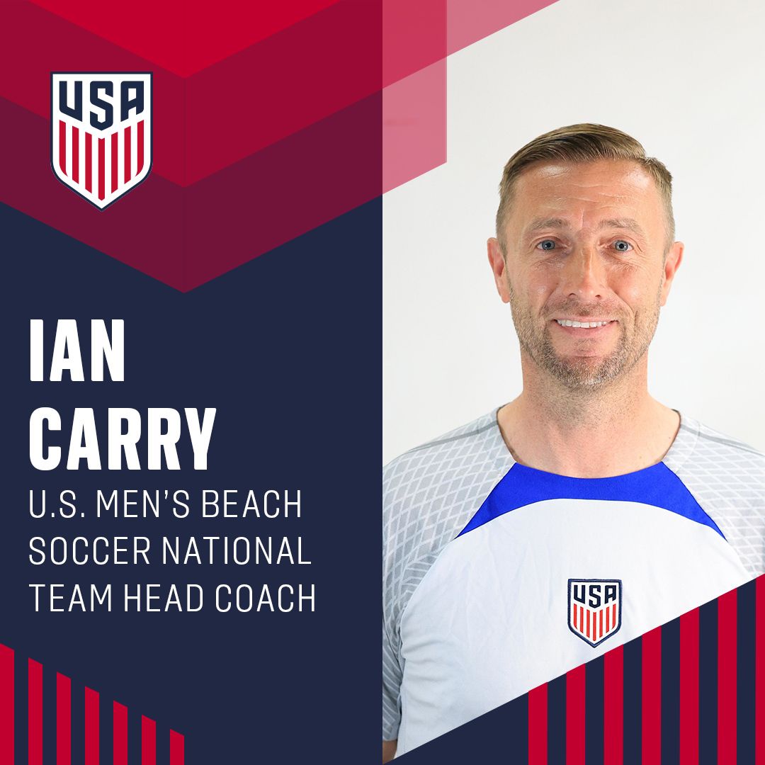 Ian Carry Named Head Coach of U.S. Men’s Beach National Team