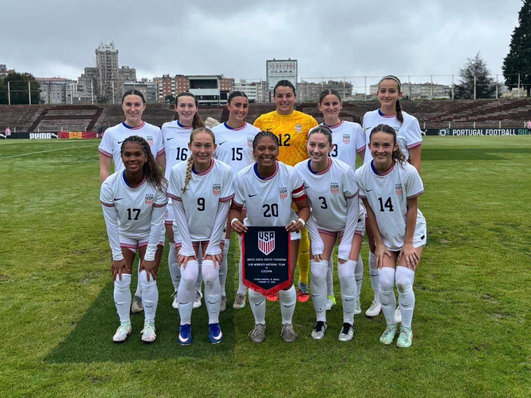 U.S. Under-19 Women's National Team Scores Two Late Goals to Defeat Czechia, 2-0 in Portugal