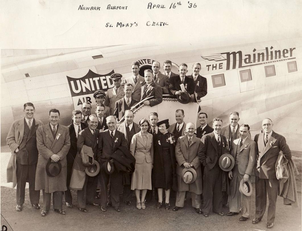 Saint Mary’s Celtic, seen above in their Sunday Best and ready for take-off in 1936, were among the early powerhouses of the U.S. Open Cup. That year, the Brooklyn-based side reached the Semifinal of the U.S. Open Cup and lost out to Philadelphia’s German Americans. 