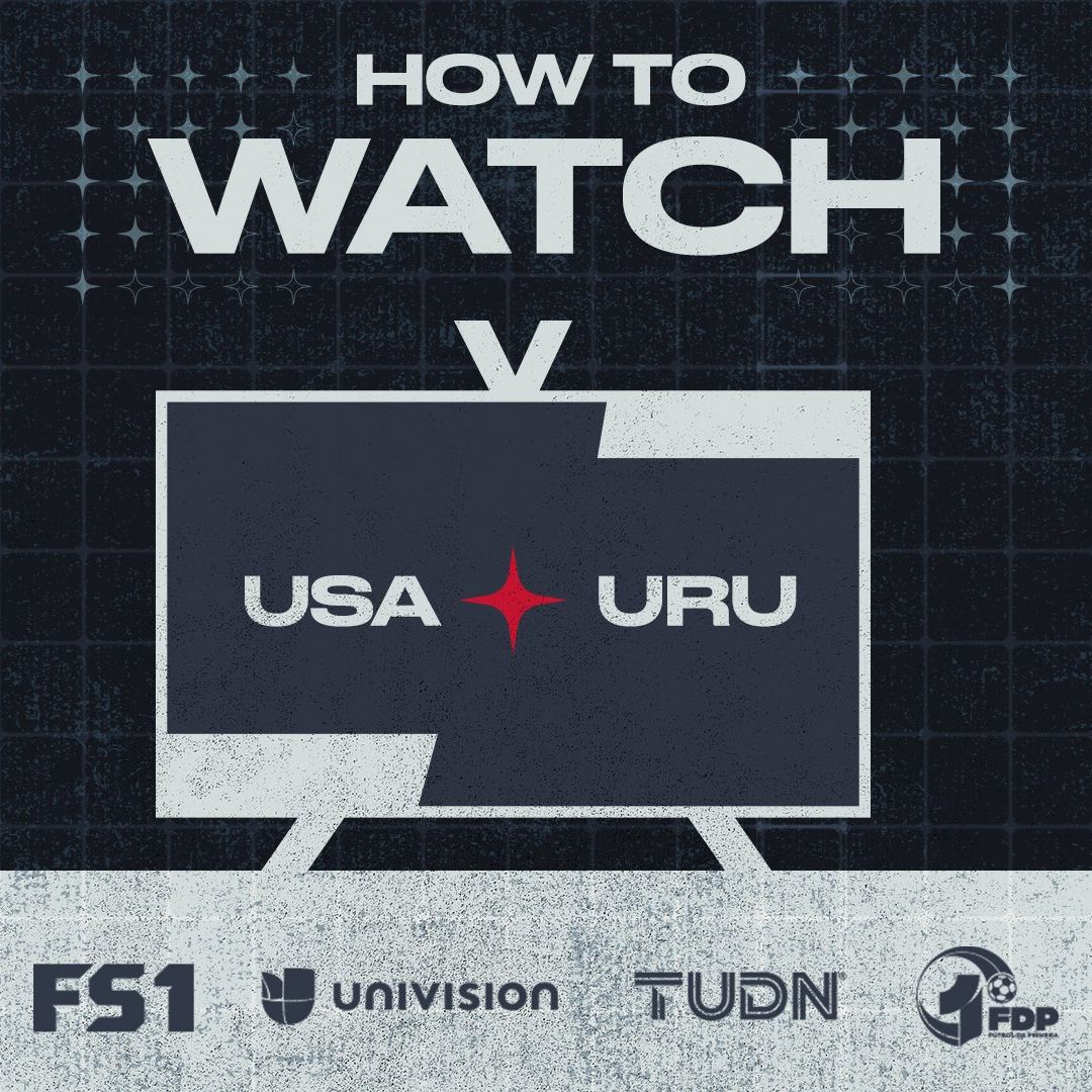 How to Watch and Stream USMNT vs. Uruguay